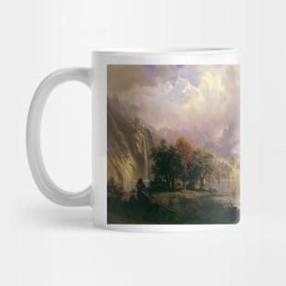 Rocky Mountain Landscape by Albert Bierstadt Mug